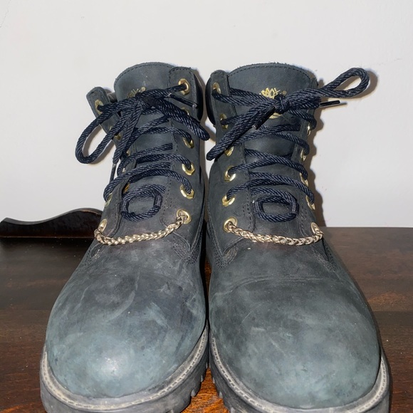 Timberland Women’s Nubuck Leather Boots Size 5.5 M - Picture 4 of 10